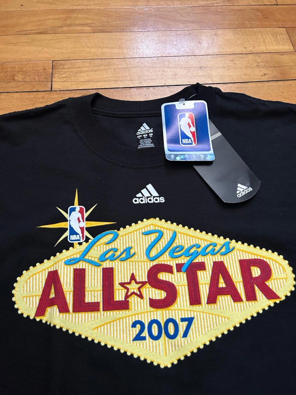 NWT Vintage Adidas NBA Las Vegas All Star Game 2007 T-Shirt