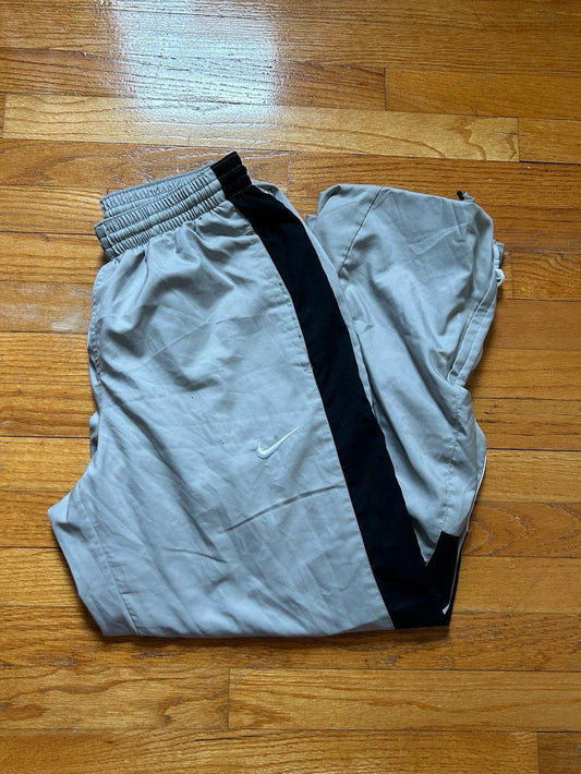 Vintage Grey Nike Track Pants Windbreaker Joggers