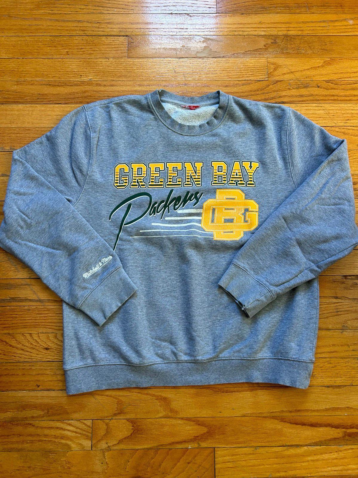 Green Bay Packer NFL Mitchell & Ness Crewneck Sweater