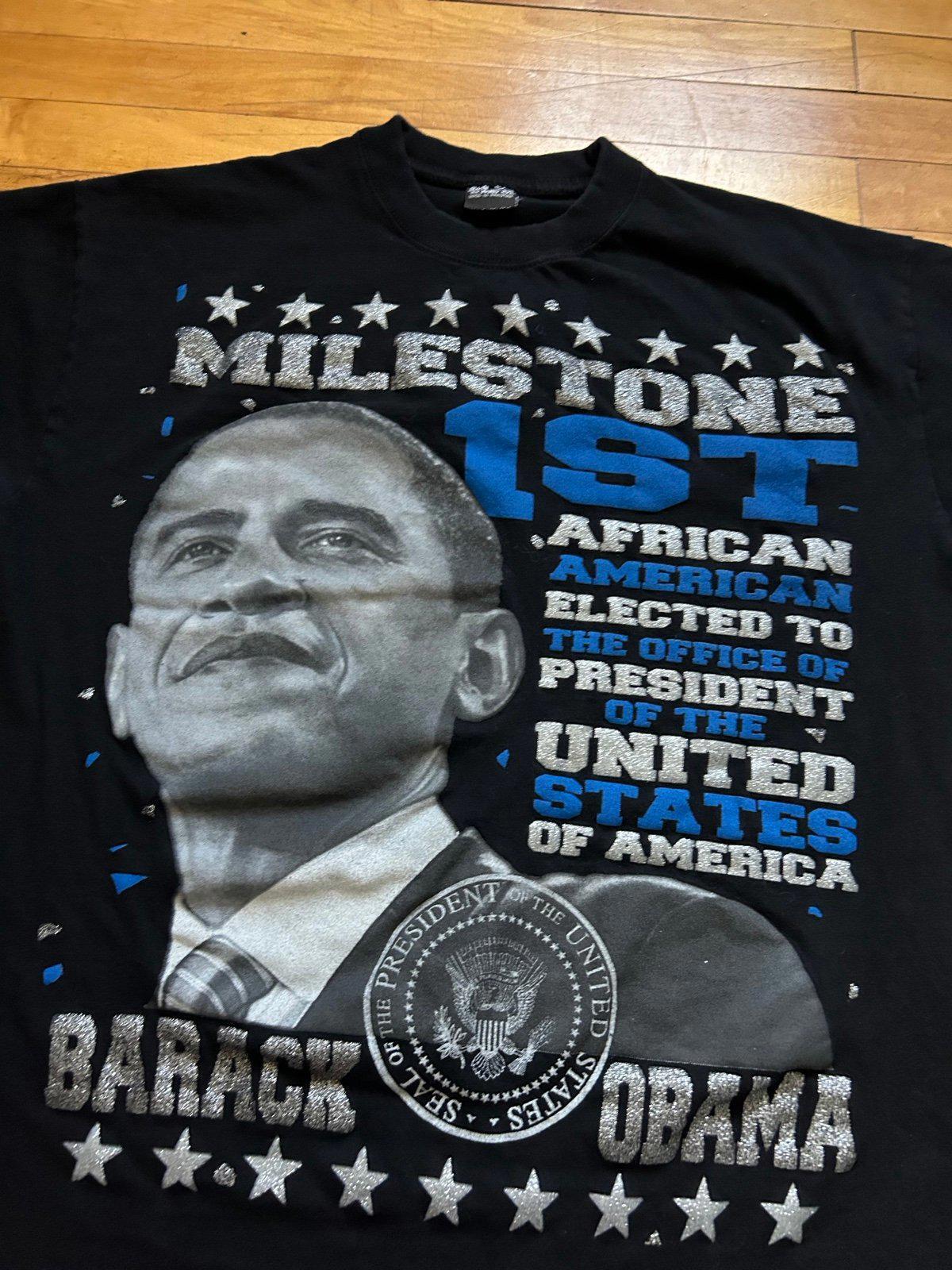 Vintage 2008 Barack Obama Inauguration United States USA T-Shirt