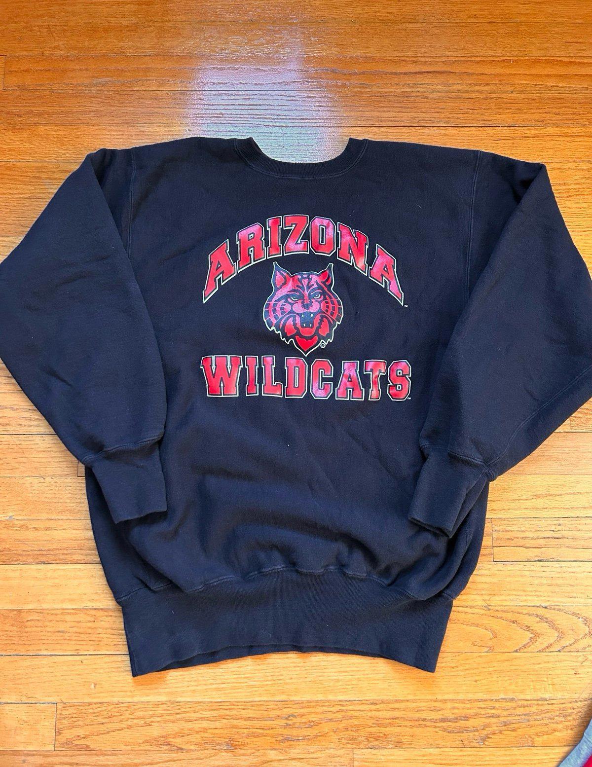 Vintage Champion Reverse Weave University of Arizona Wildcats Crewneck Sweater