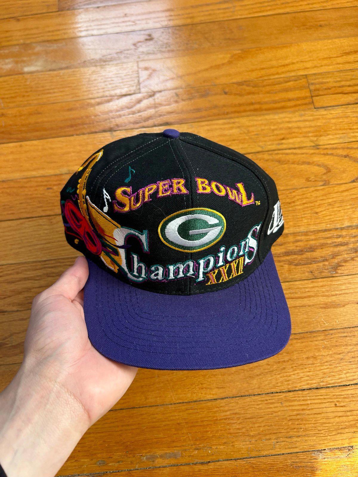 Vintage 90s NFL Green Bay Packer Super Bowl XXXI Champions Hat