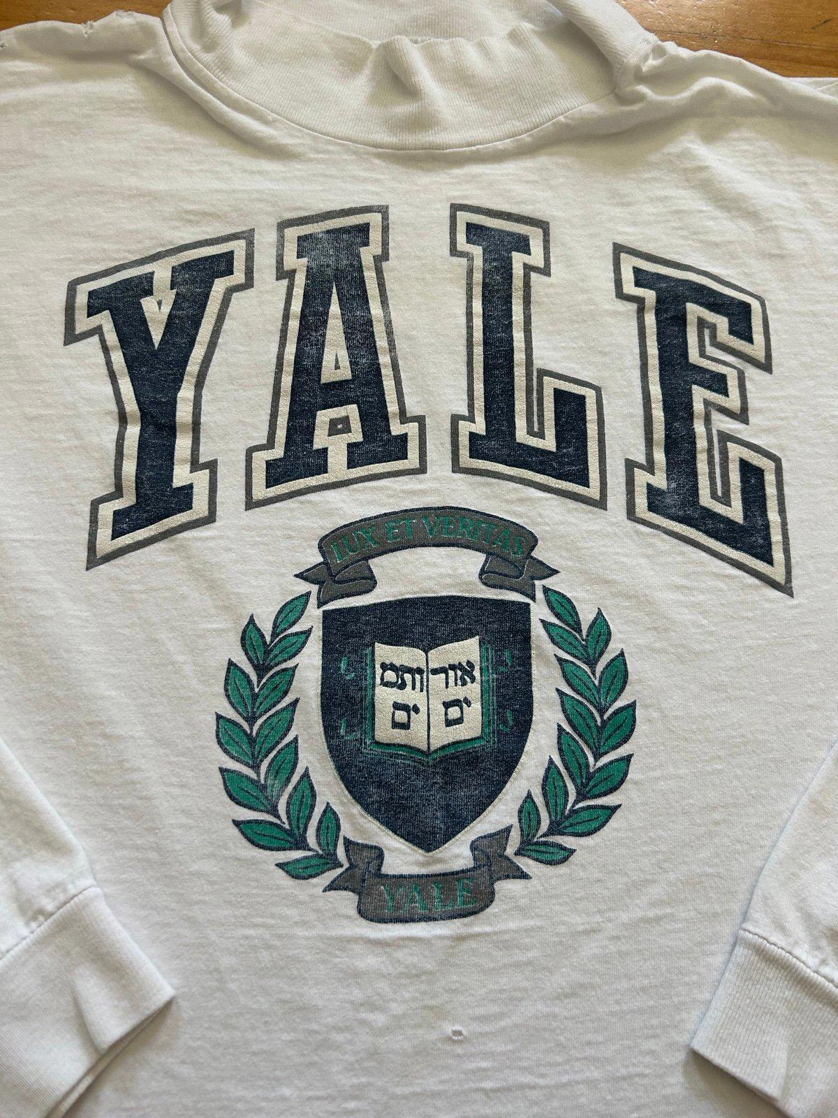 Vintage University of Yale Long Sleeve Single Stitch T-Shirt