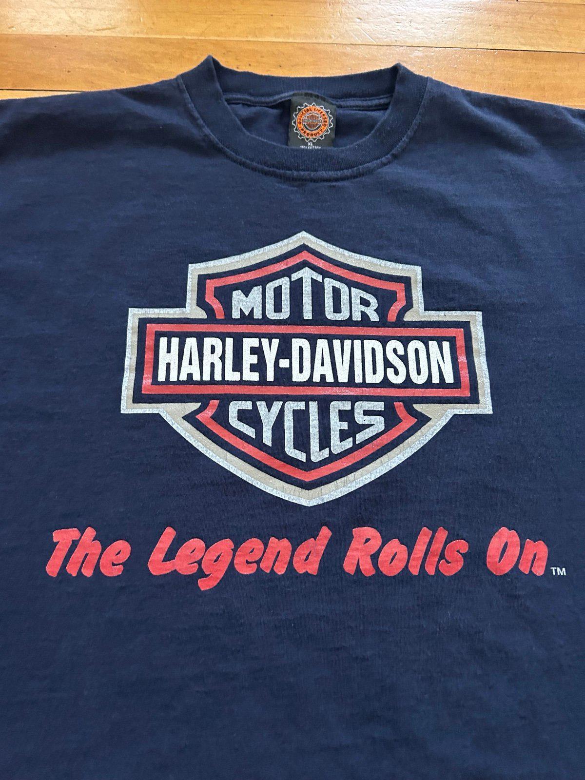 Vintage Harley Davidson Motorcycle T-Shirt