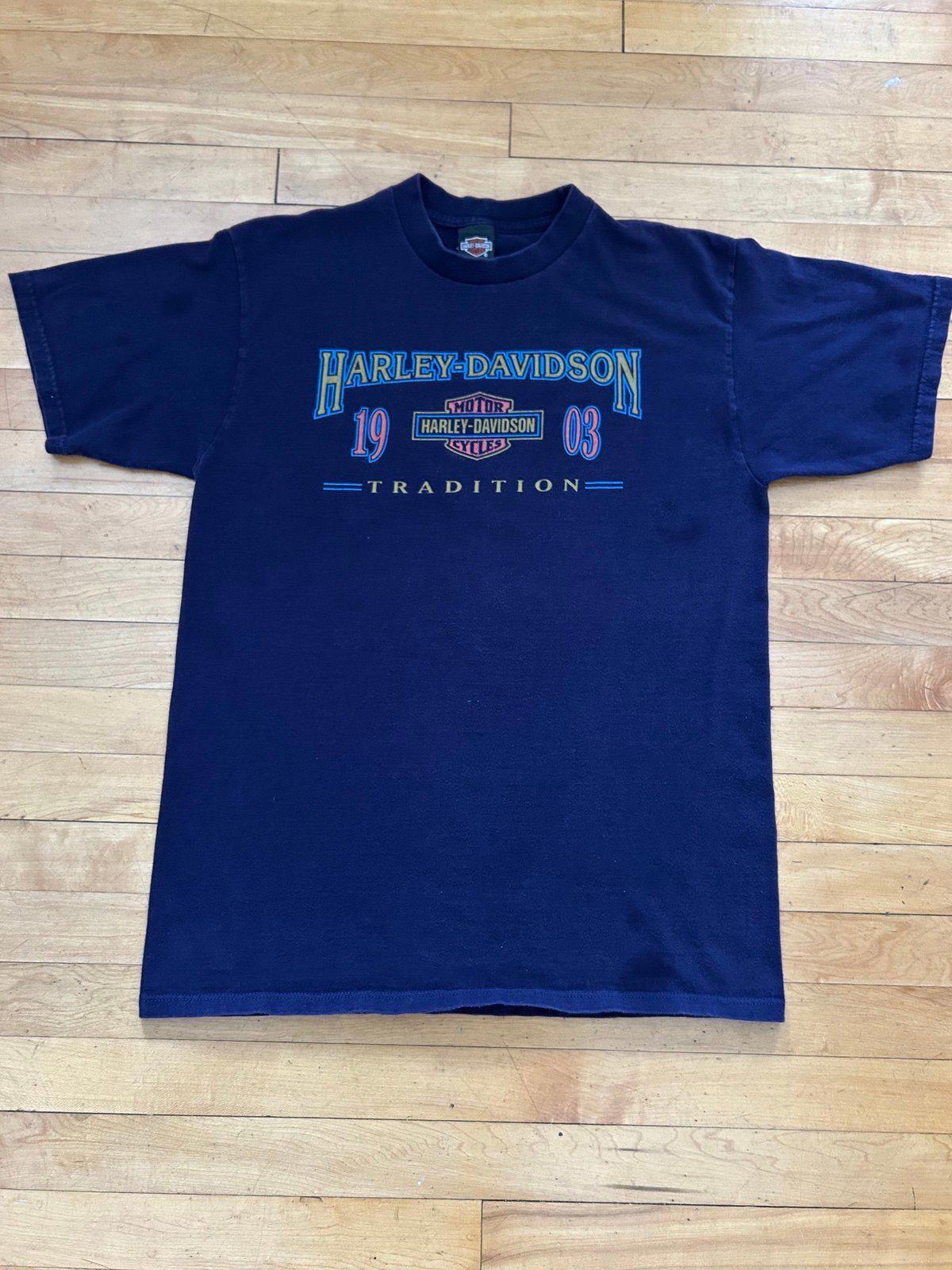 Vintage Harley Davidson Motorcycle T-Shirt