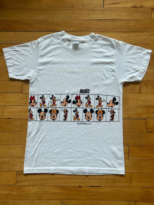 Vintage 80s Champion Walt Disney Mickey Mouse MATC T-Shirt