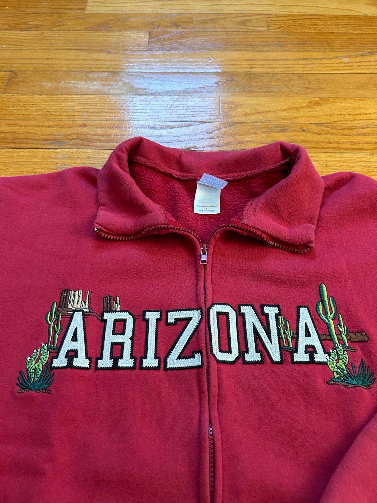 Vintage Arizona Zip Up Sweater