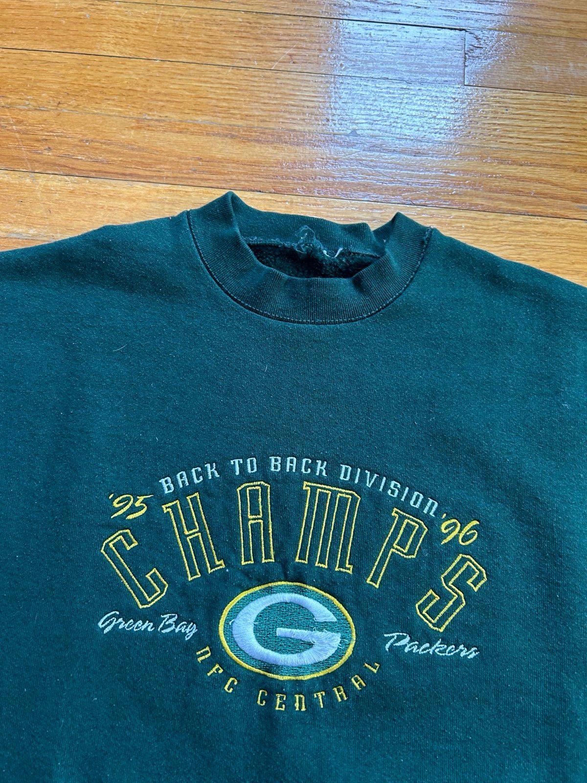 Vintage 90s NFL Green Bay Packer Super Bowl XXXI Champions Crewneck Sweater