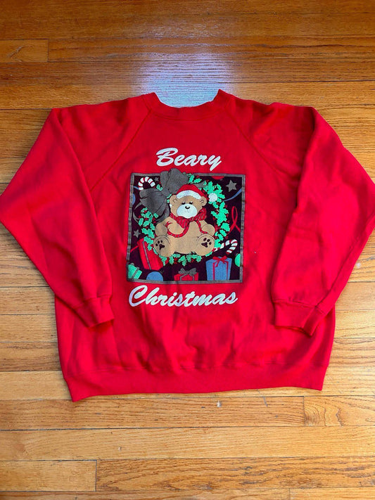 Vintage Christmas Winter Crewneck