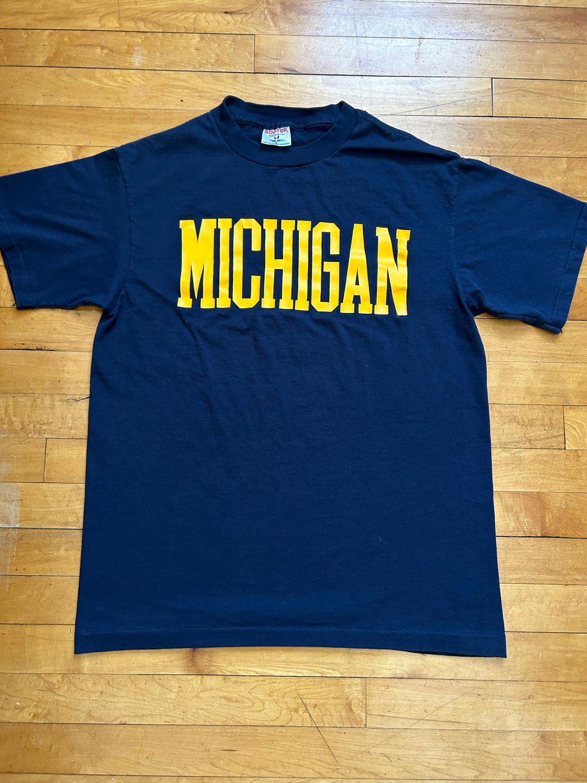 Vintage University of Michigan Wolverines Single Stitch Shirt