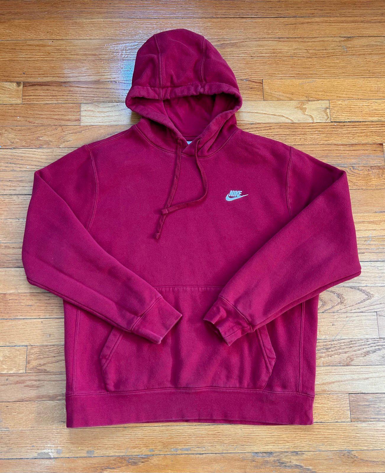 Nike Red Hoodie