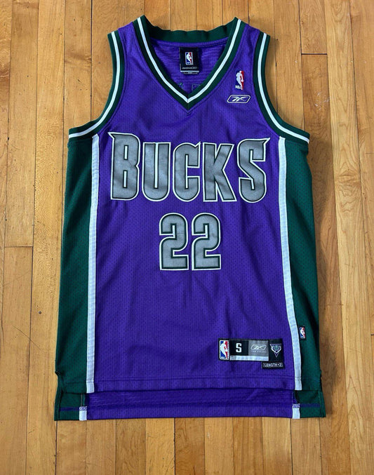 Vintage NBA Reebok Milwaukee Bucks Michael Redd Jersey