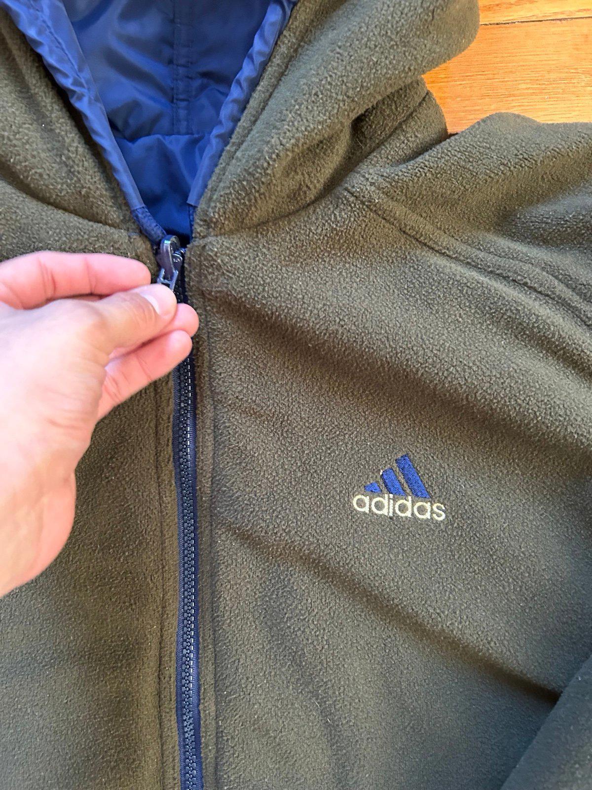 Vintage Adidas Winter Puffer Zip-up Jacket