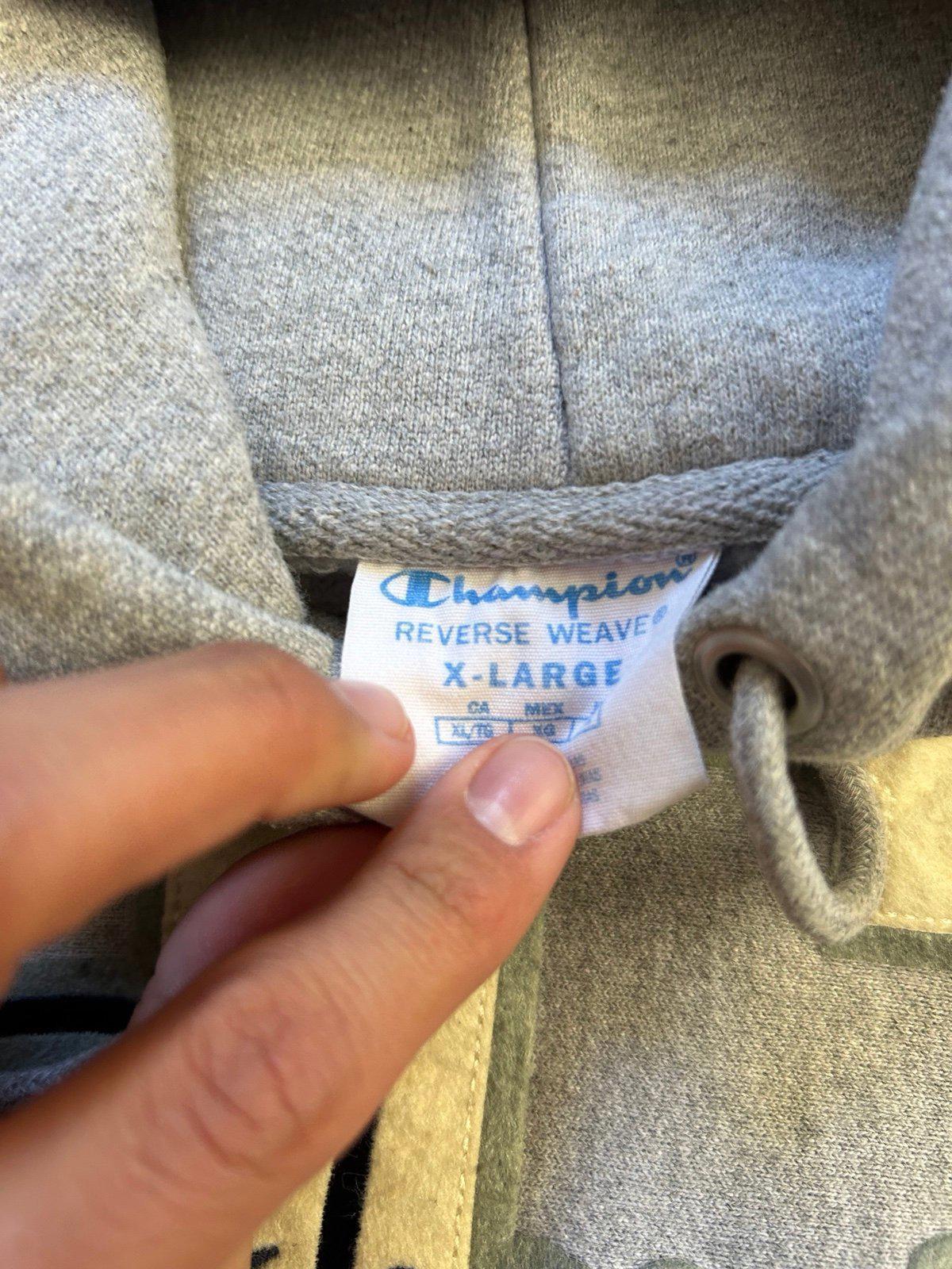 Grey Champion Reversed Weave Hoodie Sweater