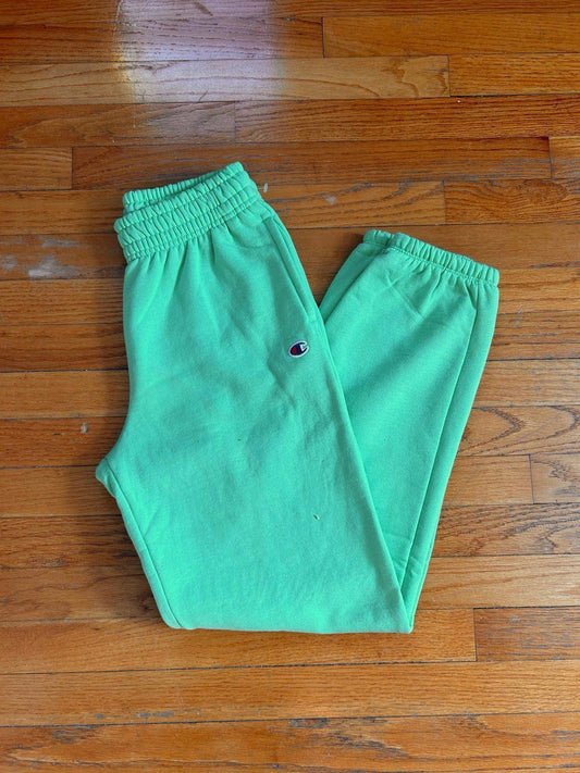 Green Champion Joggers Sweatpants