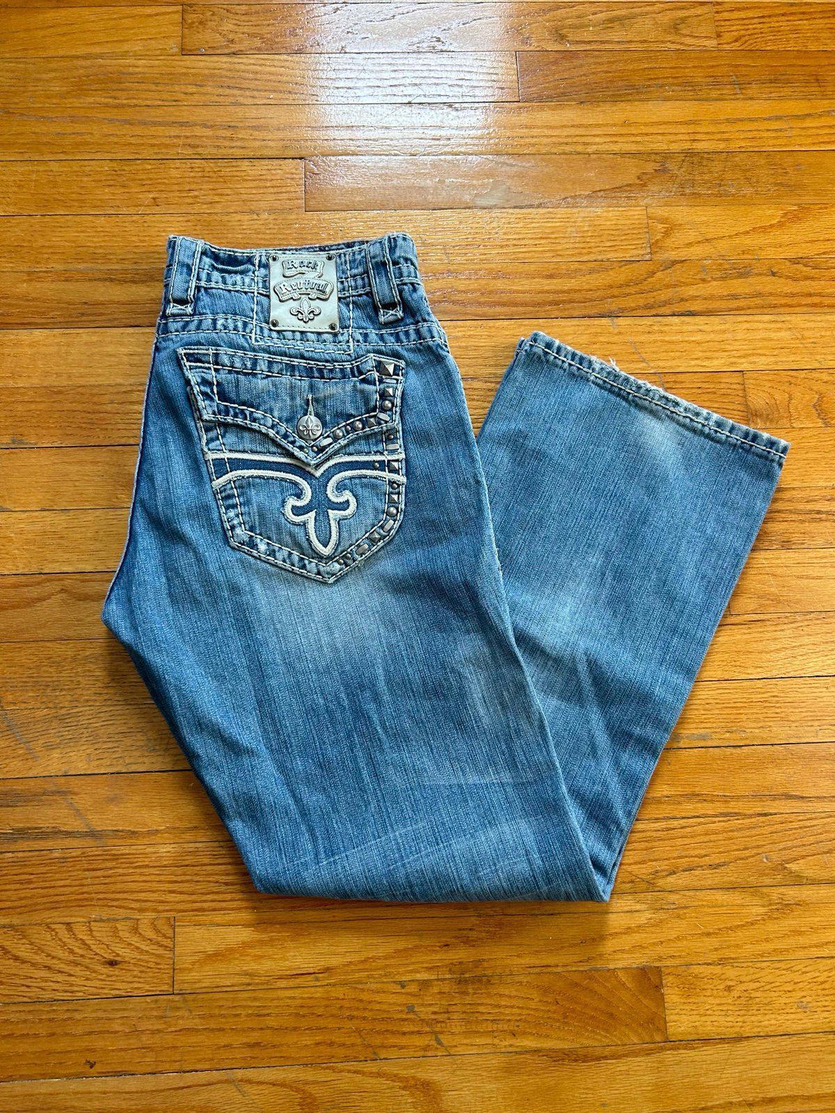 Rock Revival Jeans Mens Boot Cut 36