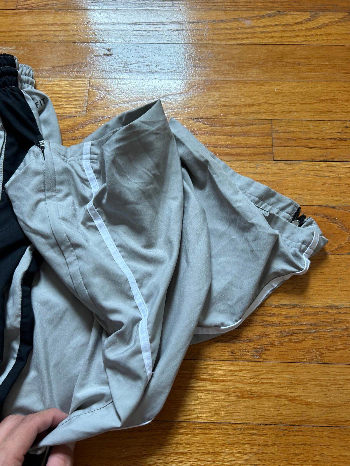 Vintage Grey Nike Track Pants Windbreaker Joggers