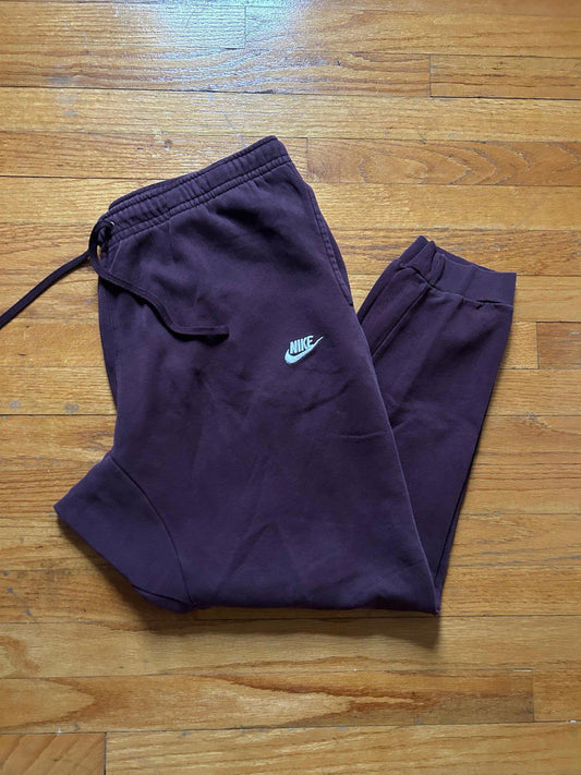 Maroon Nike Track Pants Joggers