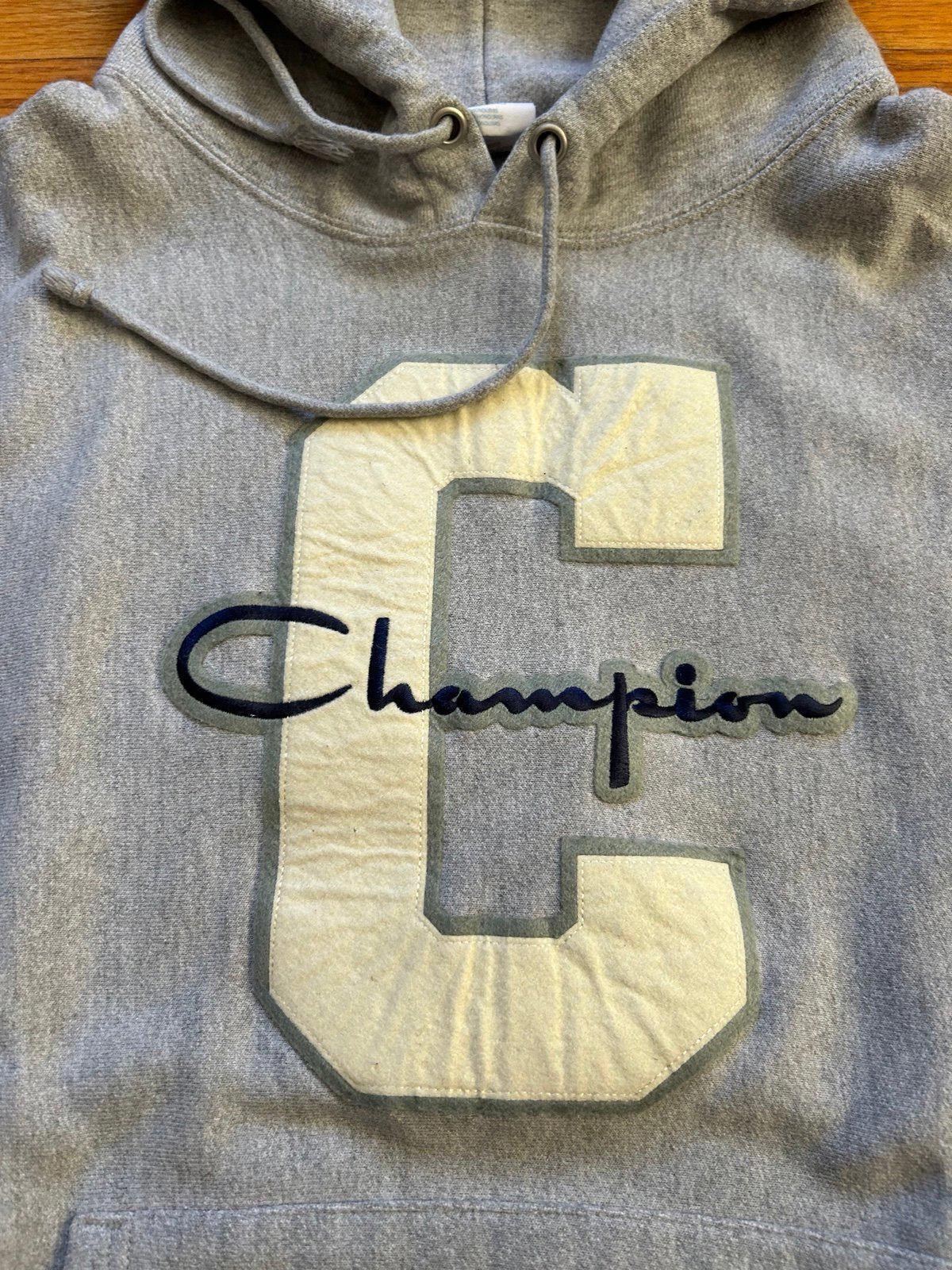 Grey Champion Reversed Weave Hoodie Sweater