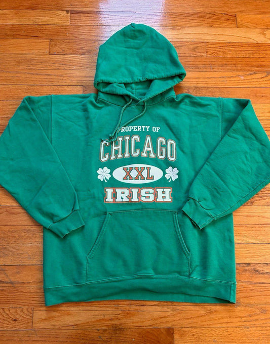 Vintage Chicago Irish St. Patricks Day Hoodie Sweater