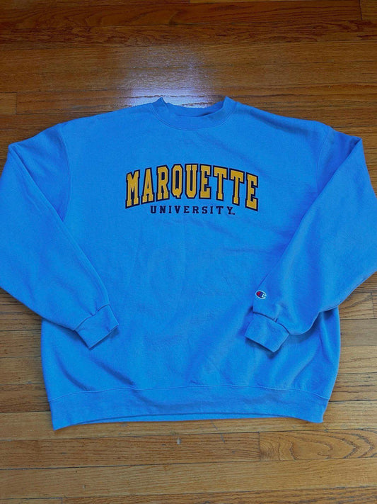 Vintage University of Milwaukee Wisconsin Marquette Eagles Crewneck