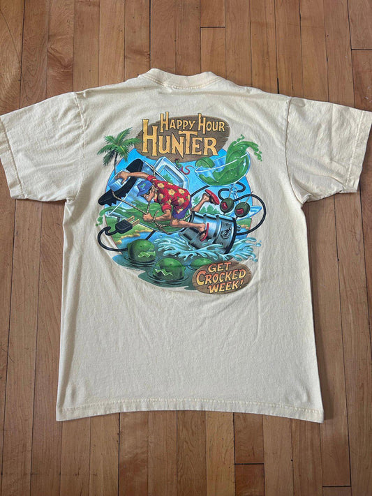 Vintage Happy Hour Hunter Beer T-Shirt