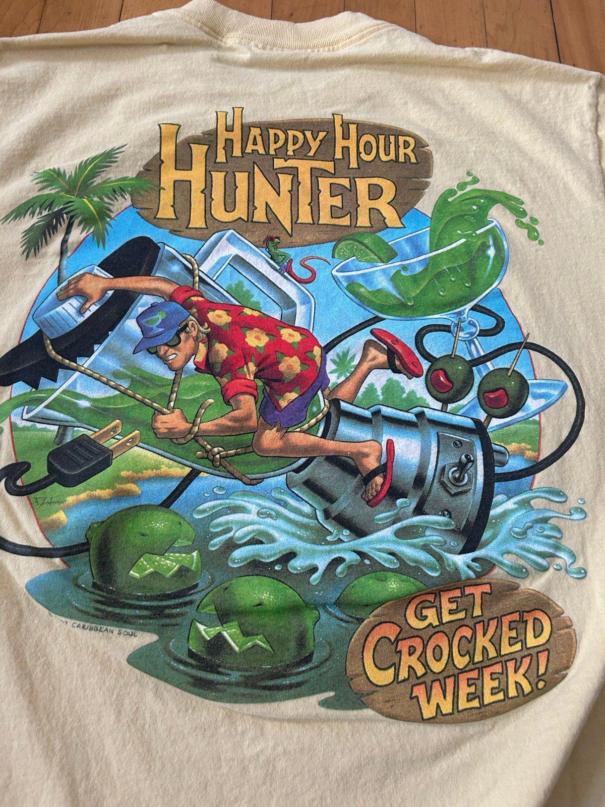 Vintage Happy Hour Hunter Beer T-Shirt