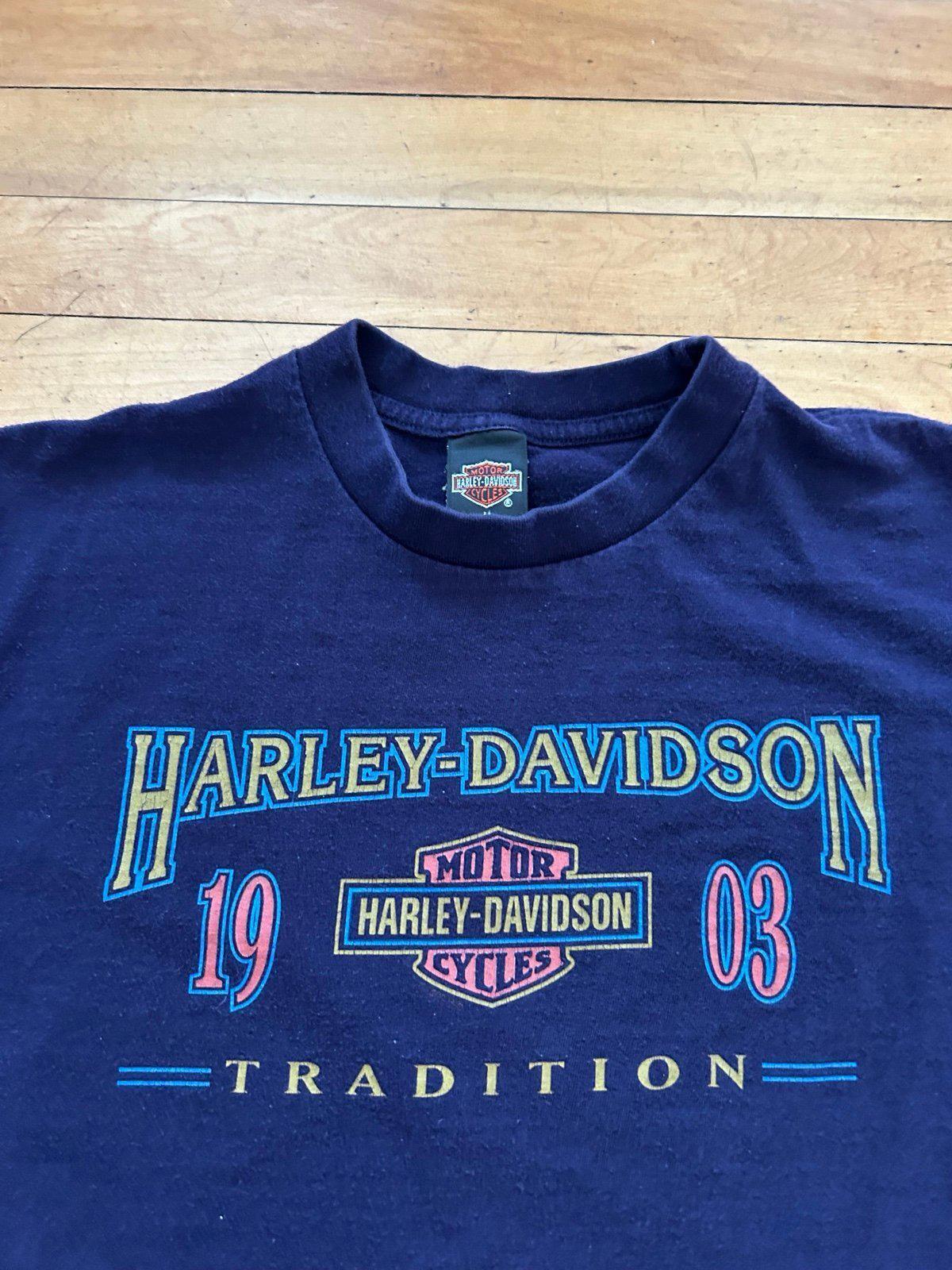 Vintage Harley Davidson Motorcycle T-Shirt