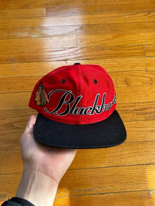 Vintage 90s NHL Chicago Blackhawks Hat