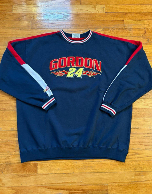 Vintage Jeff Gordon 24 Nascar Racing Crewneck