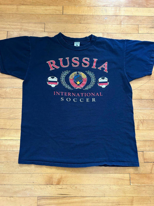 Vintage Russia International Soccer Club T-Shirt