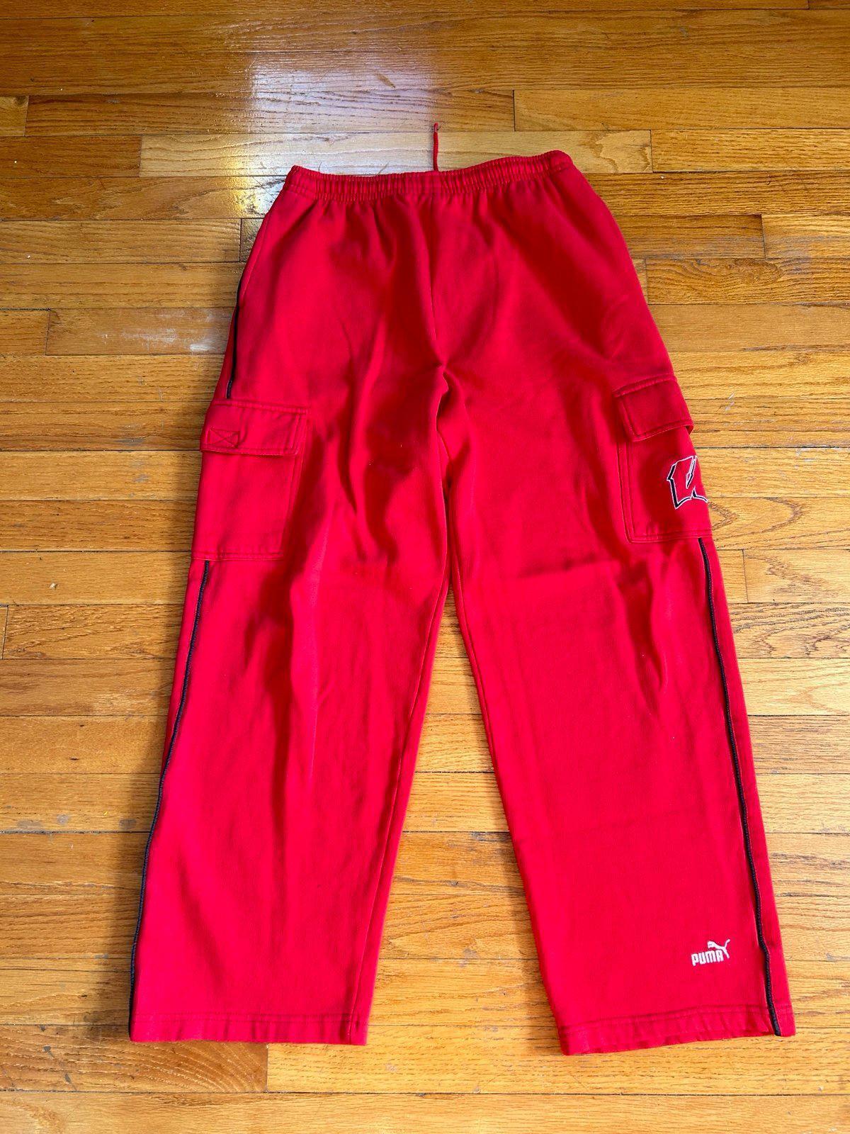 Vintage University of Wisconsin Badgers College NCAA Sweat Pants Joggers