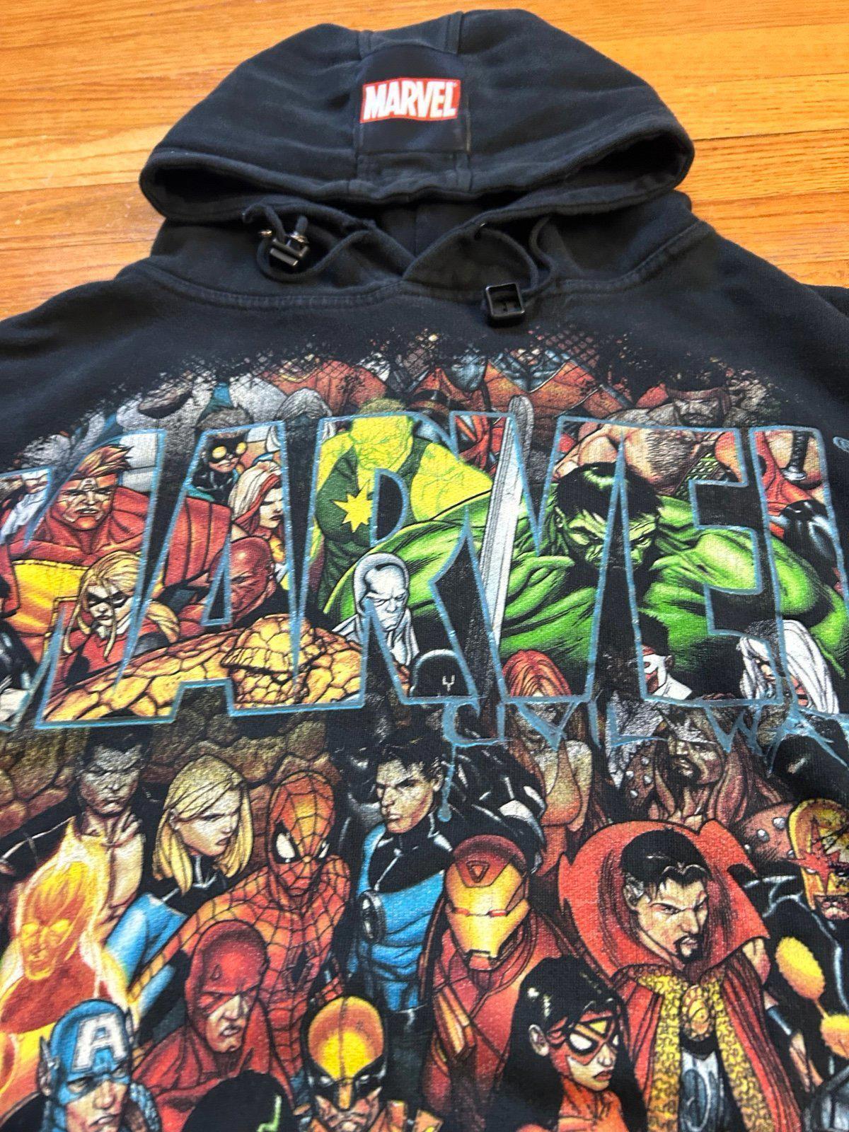 Vintage Marvel Avengers Civil War Mad Engine Hoodie Sweater
