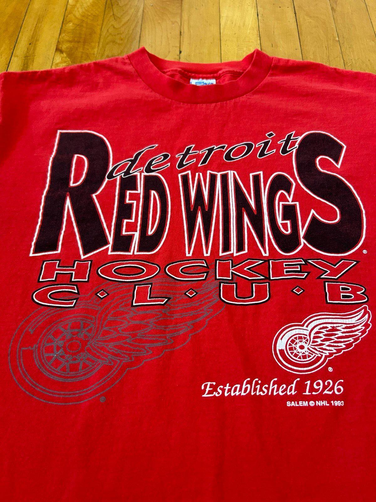 Vintage NHL Detroit Red Wings Stanley Cup Champions T-Shirt