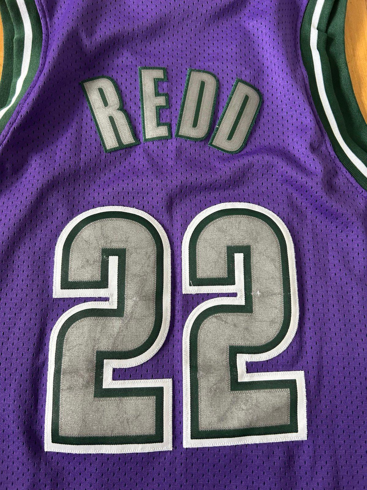 Vintage NBA Reebok Milwaukee Bucks Michael Redd Jersey