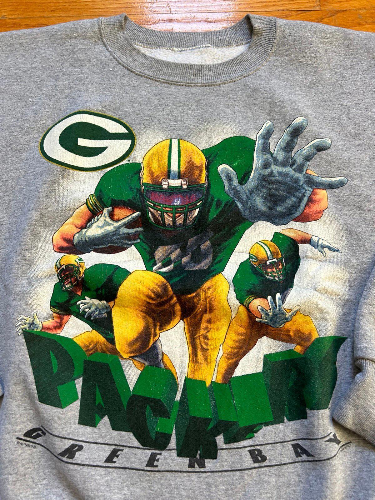 Vintage 90s NFL Green Bay Packer Crewneck Sweater