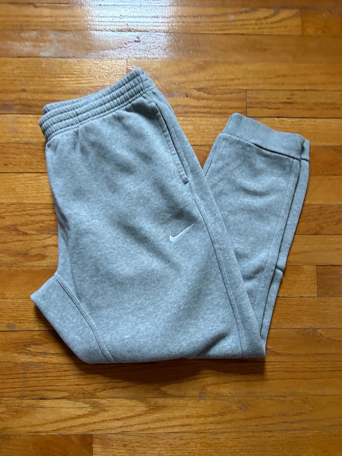 Grey Nike Track Pants Sweatpants Joggers