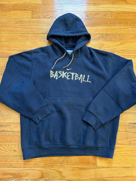 Vintage Nike Basketball Center Swoosh Hoodie