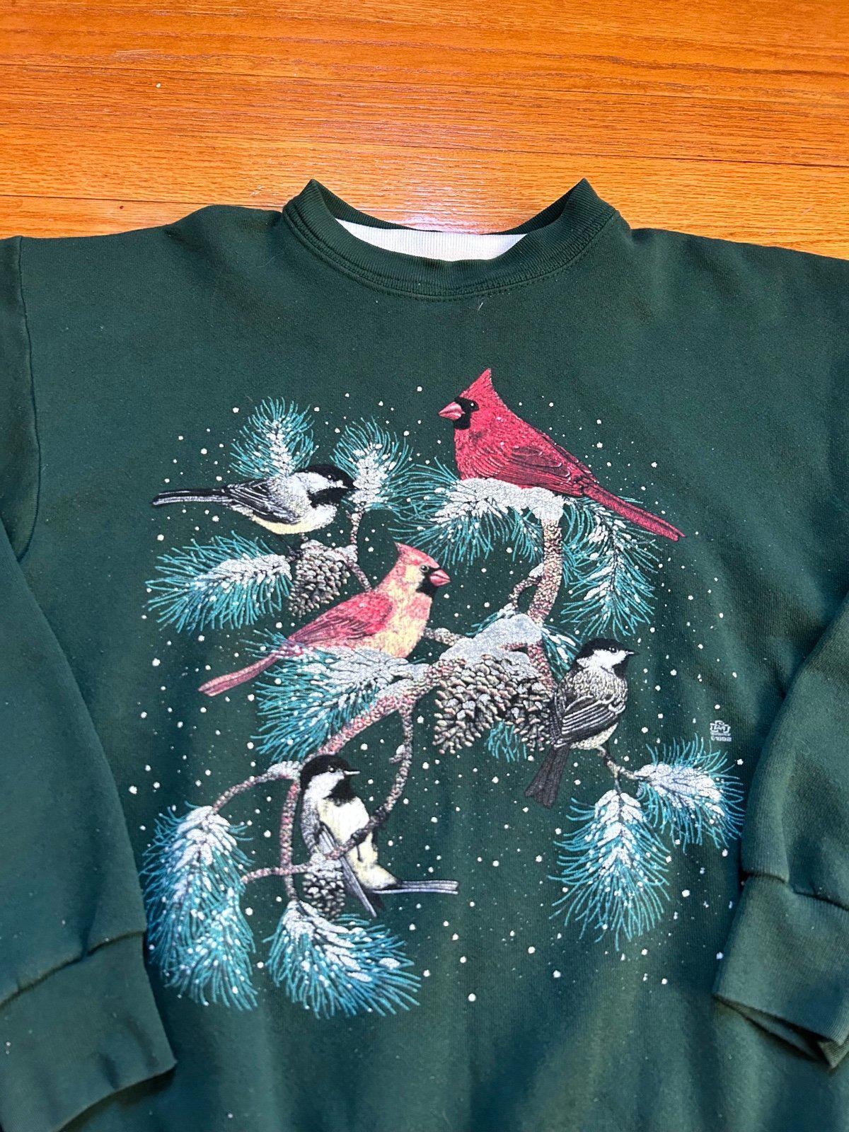 Vintage Christmas Winter Nature Crewneck