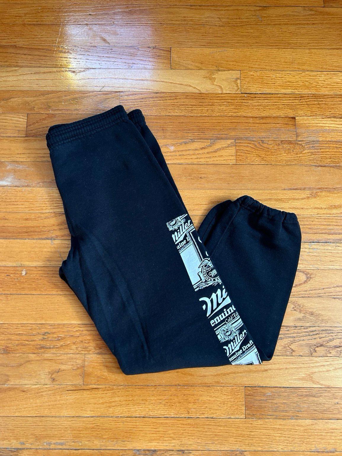 Vintage Milwaukee Wisconsin Miller High Life Beer Joggers Sweat Pants