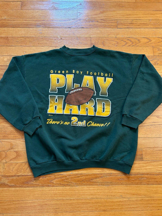 Vintage 90s NFL Green Bay Packer Crewneck Sweater