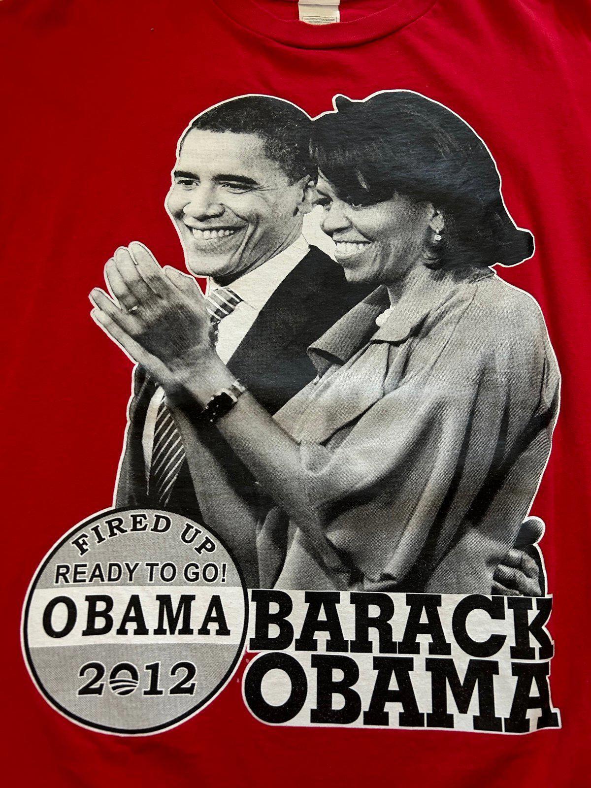 Vintage 2012 Barack Obama United States USA T-Shirt