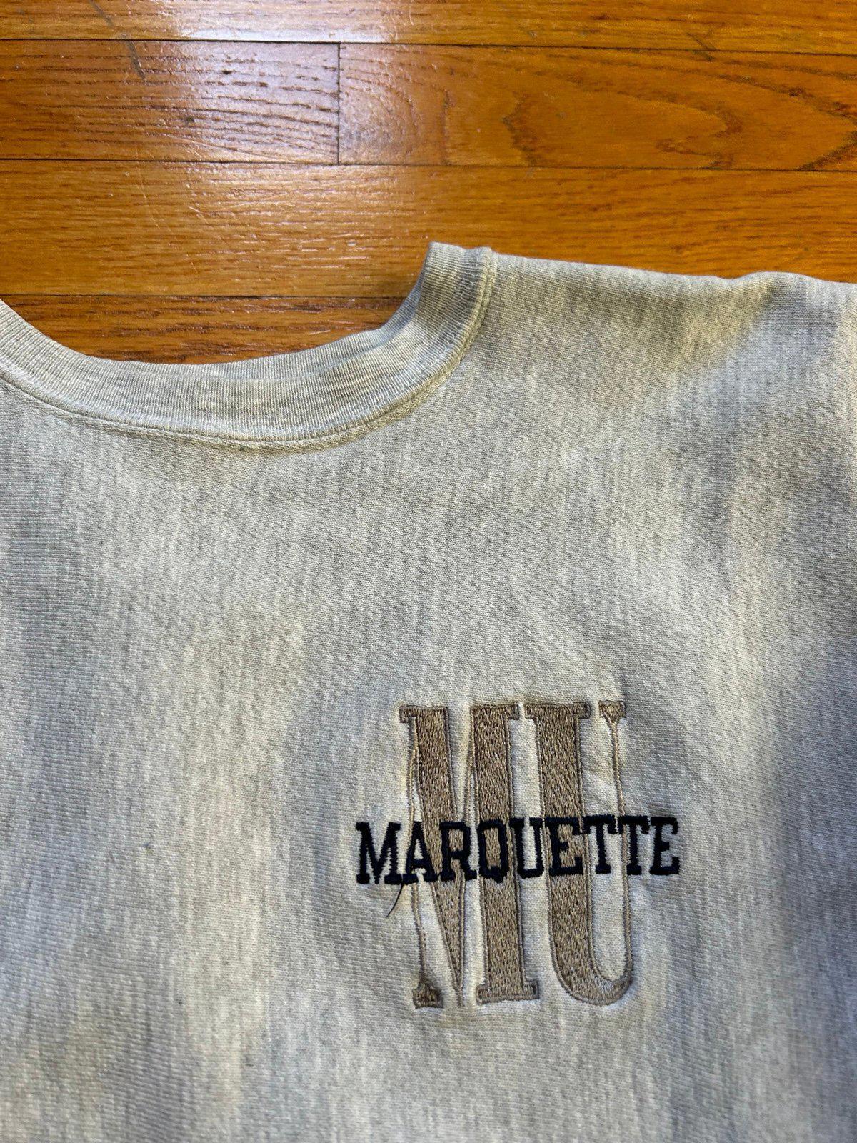 Vintage Champion Reverse Weave University of Marquette Crewneck Sweater