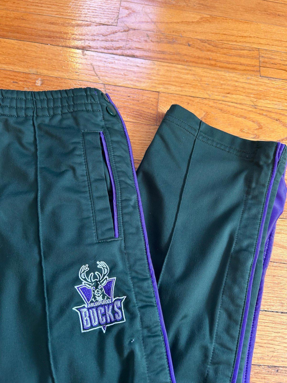 Vintage NBA Reebok Milwaukee Bucks Sweat Pants Joggers