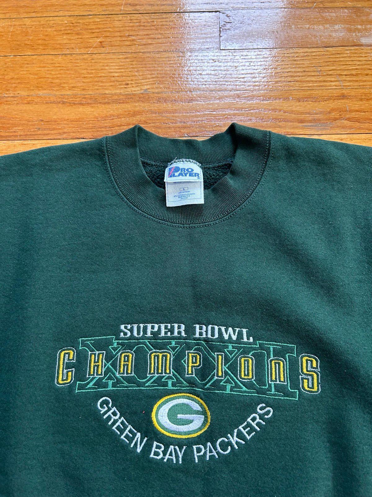 Vintage 90s NFL Green Bay Packer Super Bowl XXXI Champions Crewneck Sweater