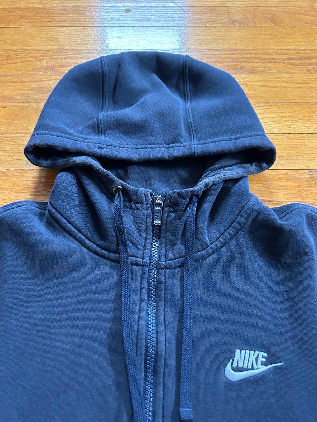 Nike Navy Blue Zip Up Hoodie