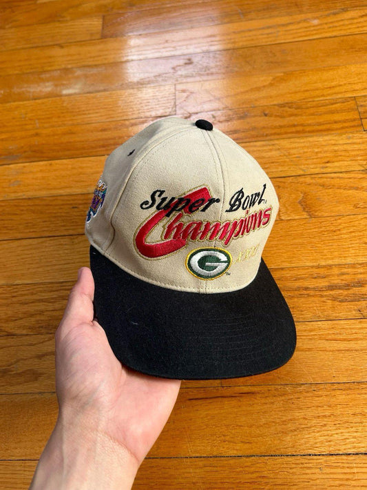 Vintage 90s NFL Green Bay Packer Super Bowl XXXI Champions Hat