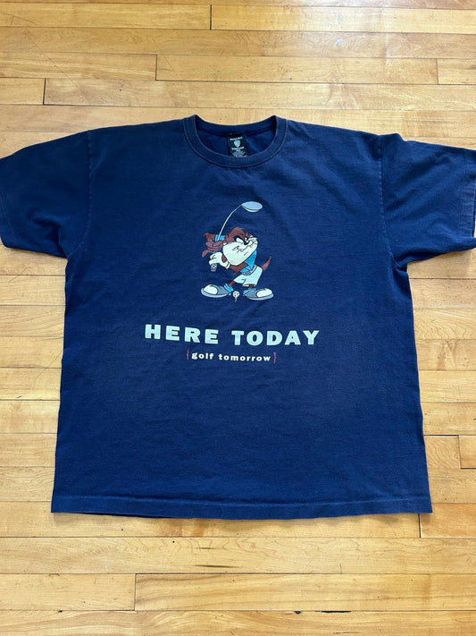Vintage Looney Tunes Taz Devil Golf T-Shirt