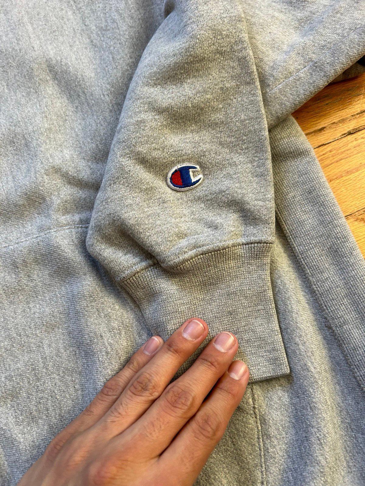 Grey Champion Reversed Weave Hoodie Sweater
