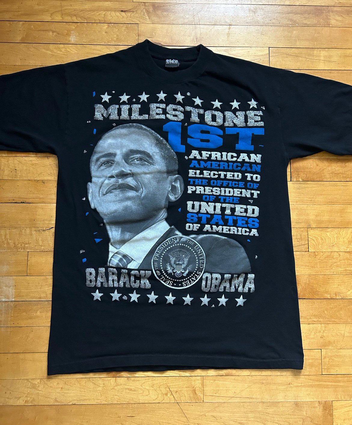 Vintage 2008 Barack Obama Inauguration United States USA T-Shirt